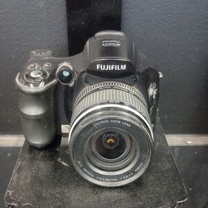 Fujifilm Black Digital Camera with Fujinon Lens